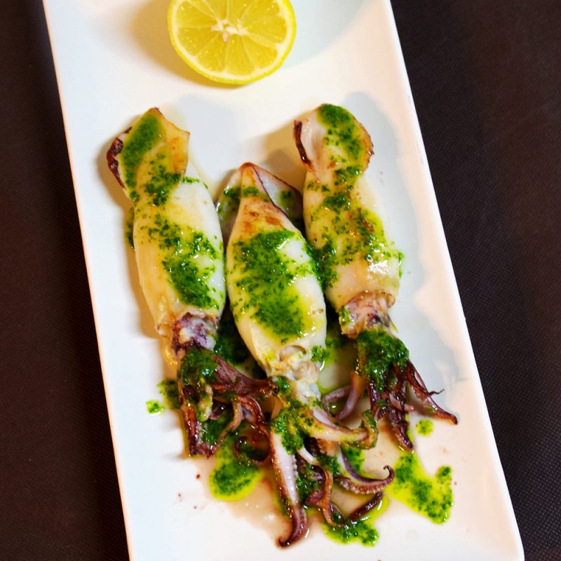 Calamares-en-salsa-verde